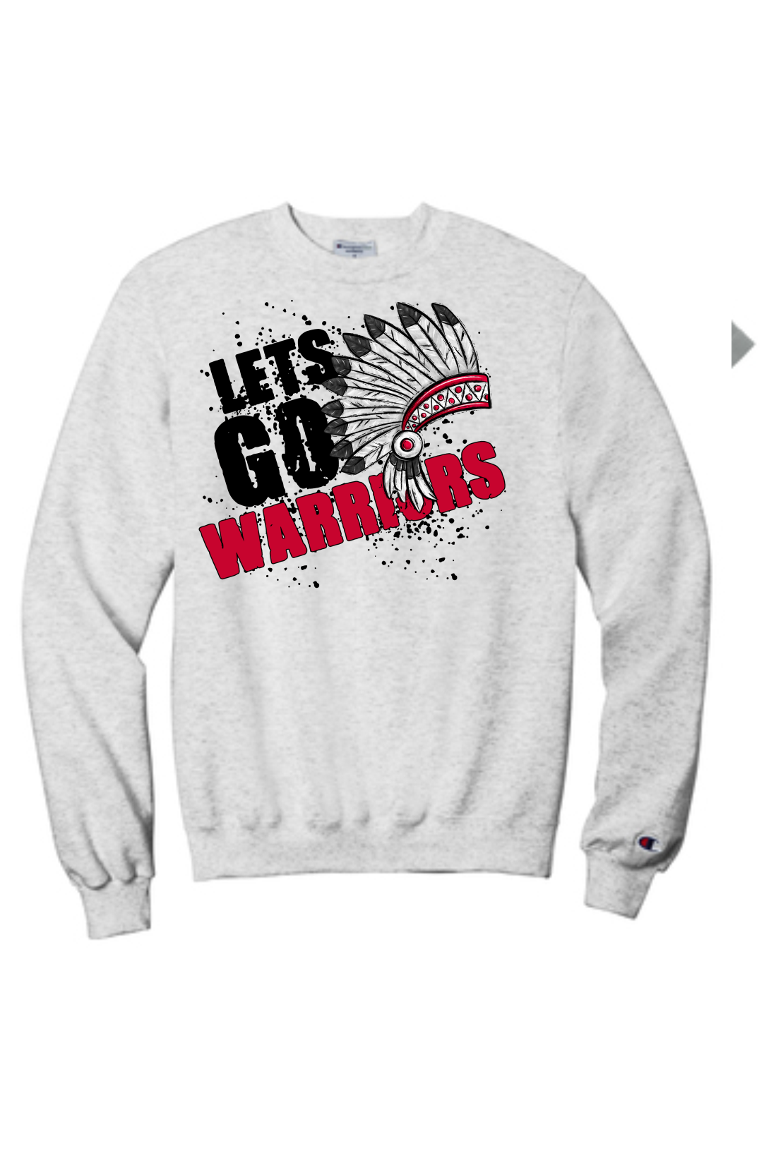 LET'S GO WARRIORS CHAMPION CREWNECK