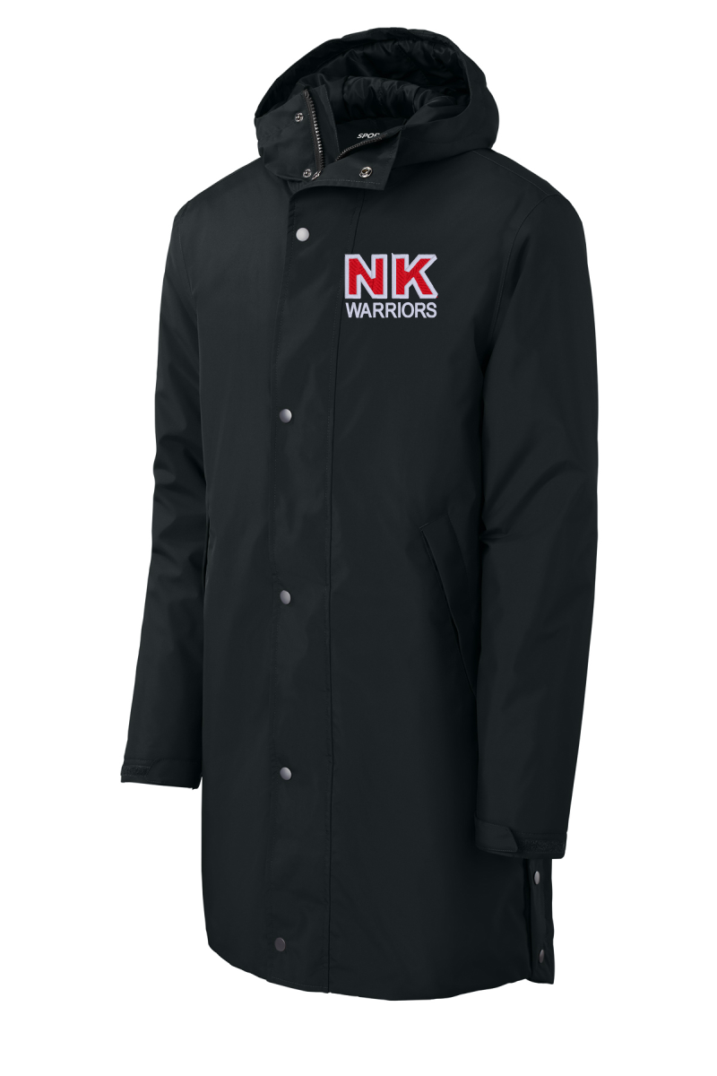 RECESS/SIDELINE JACKET NK WARRIORS EMBROIDERED LOGO
